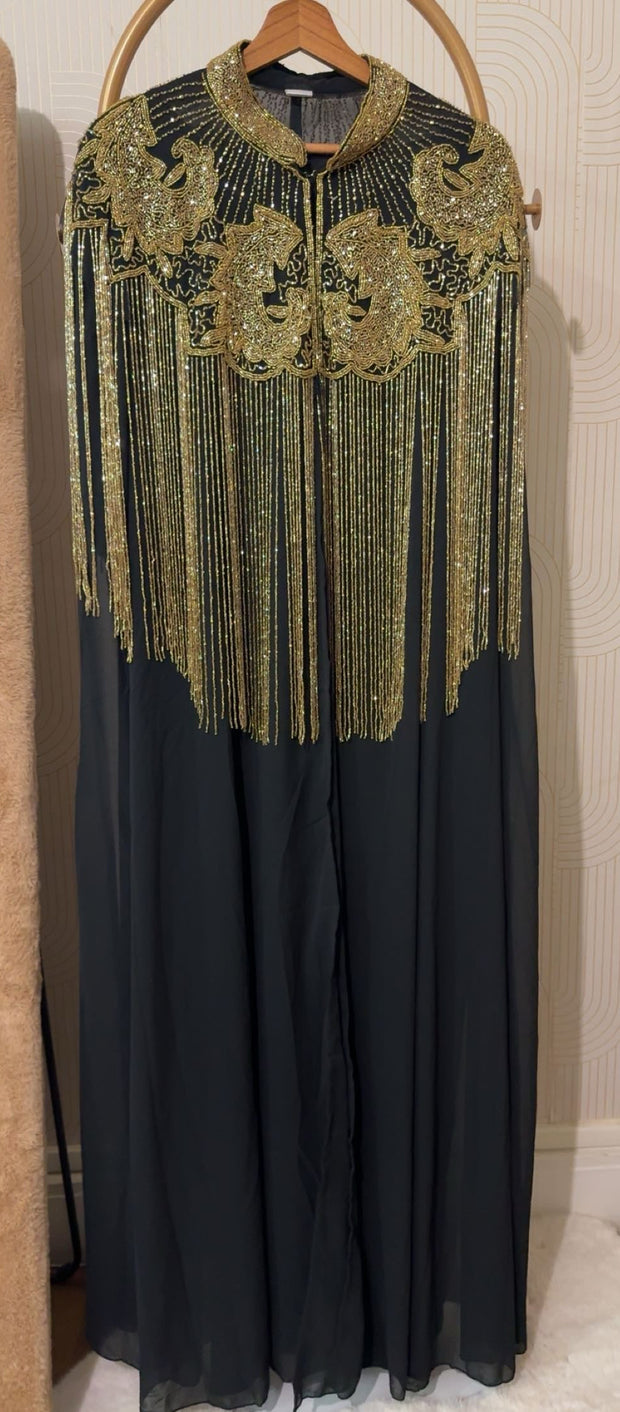 Abaya soirée 2 pièces