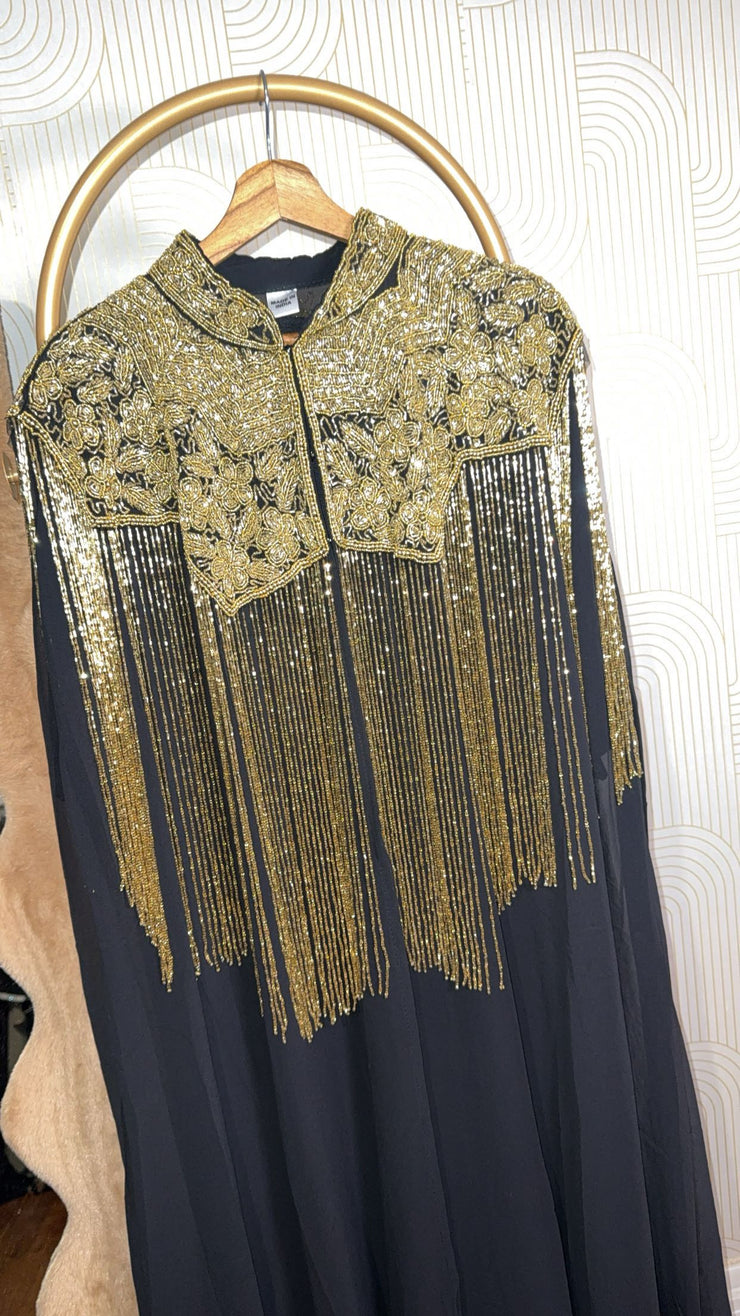 Abaya soirée 2 pièces