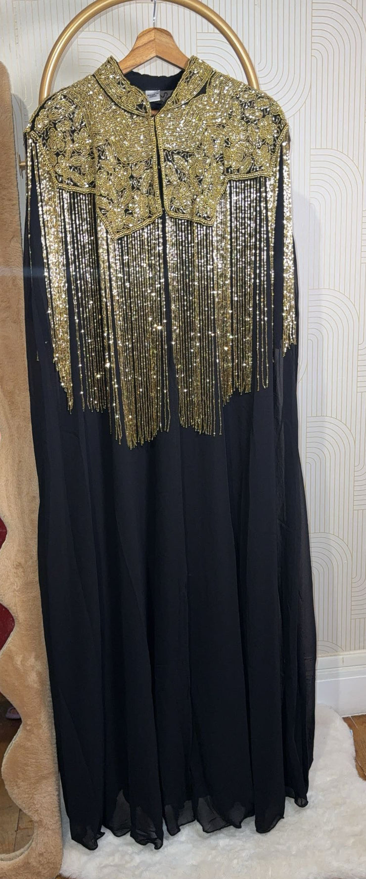 Abaya soirée 2 pièces